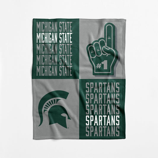 Michigan State Spartans Swaddle Blanket