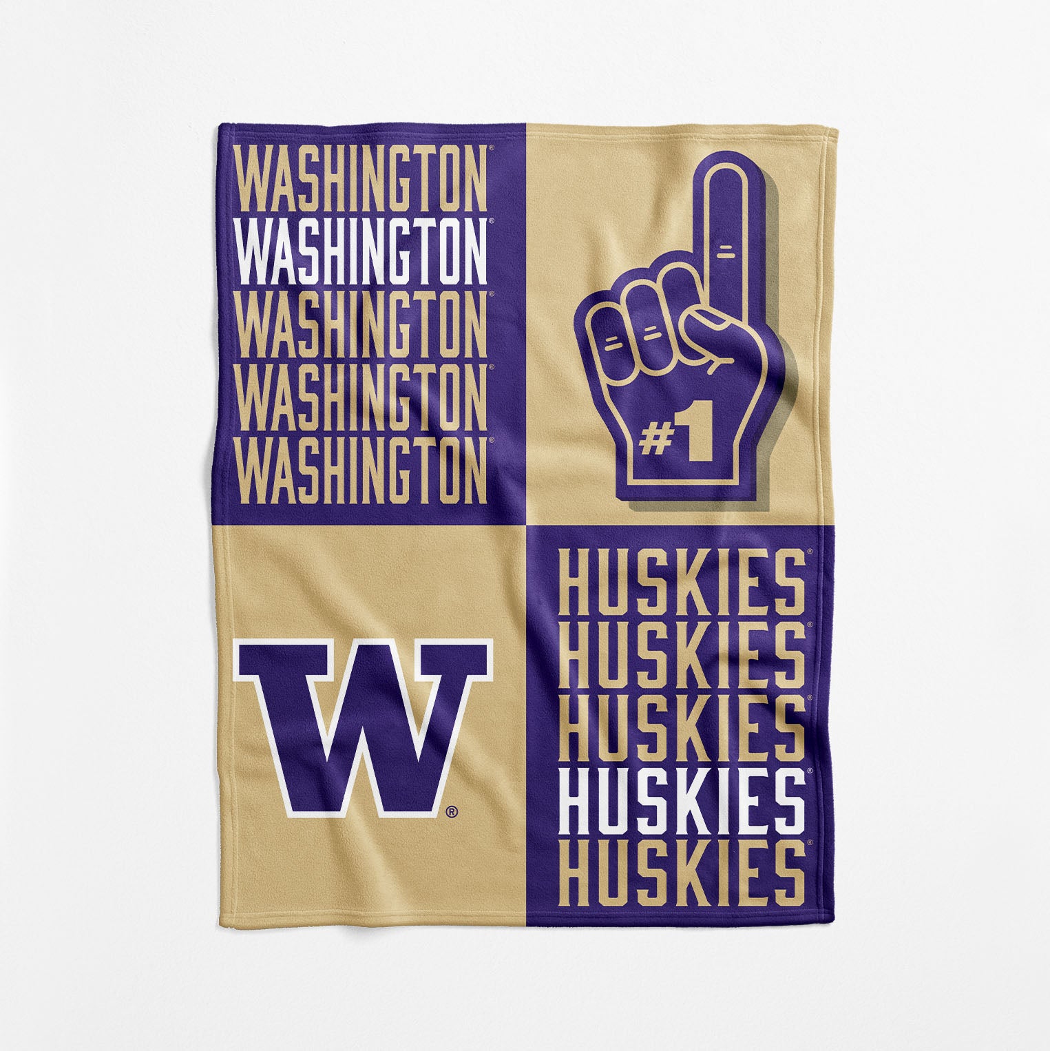 Washington Huskies Swaddle Blanket