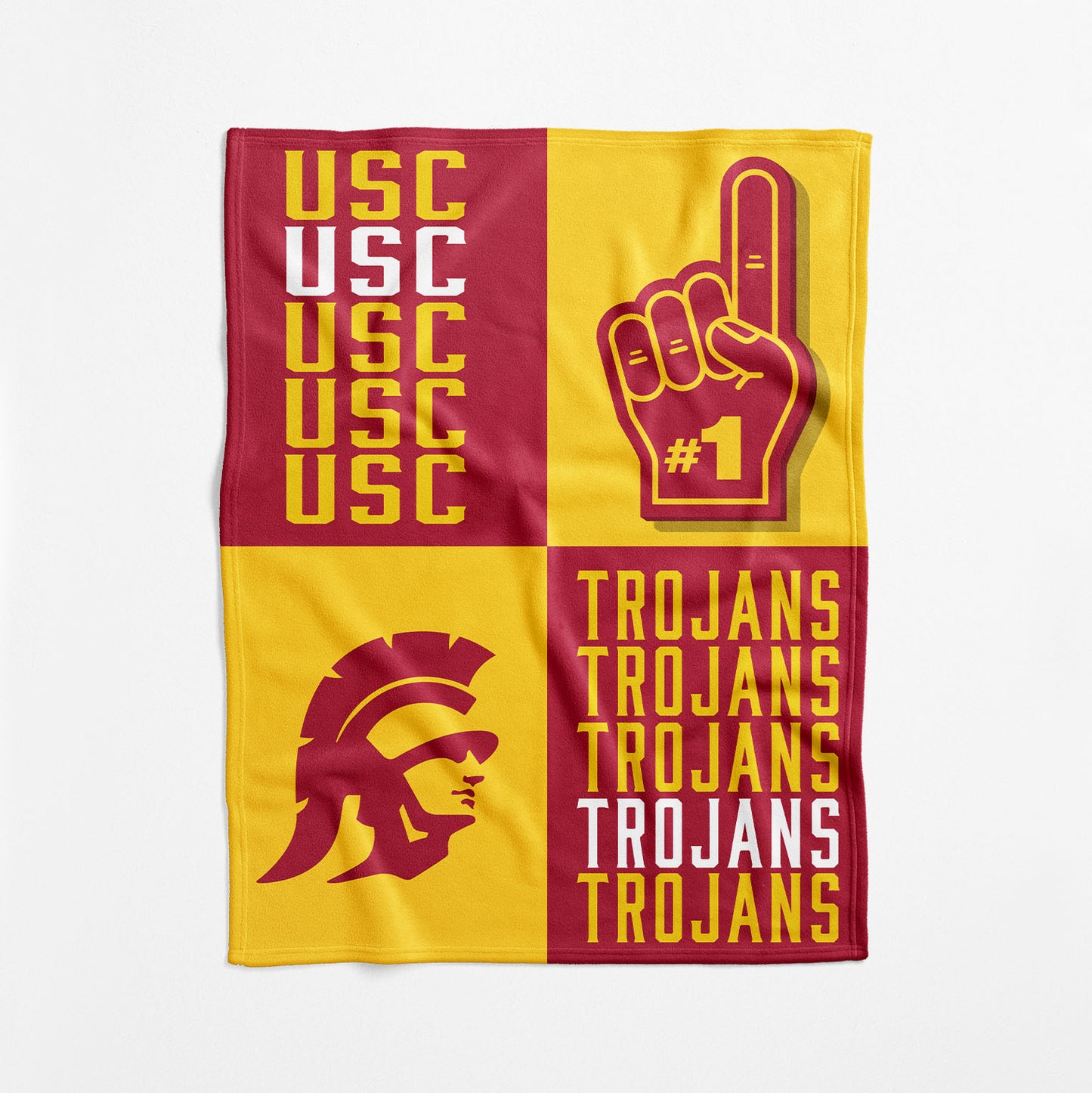 USC Trojans Swaddle Blanket