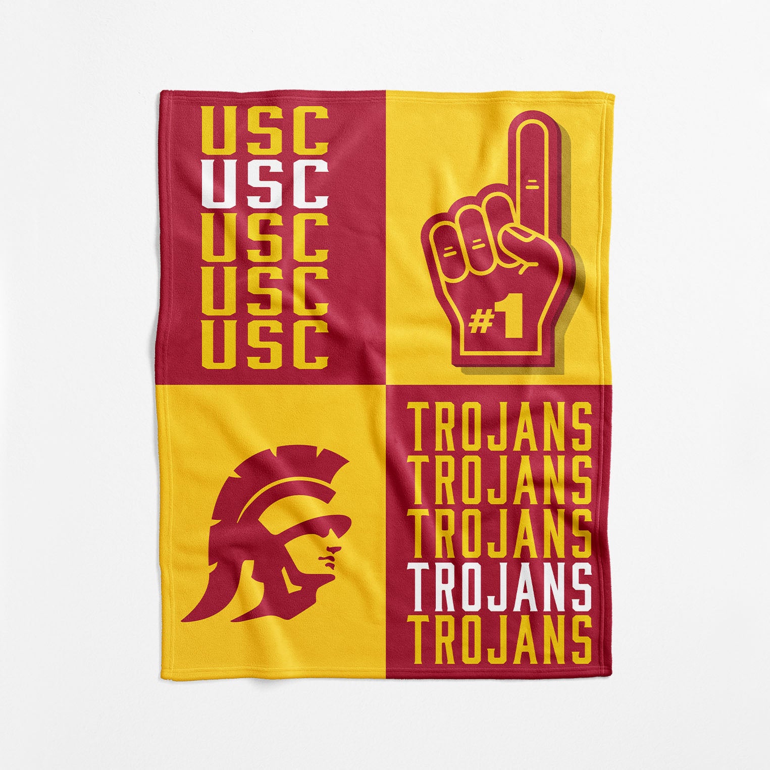 USC Trojans Swaddle Blanket