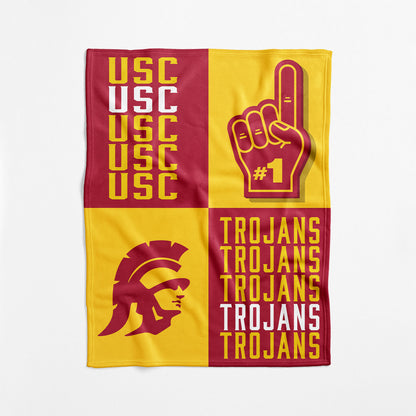USC Trojans Swaddle Blanket