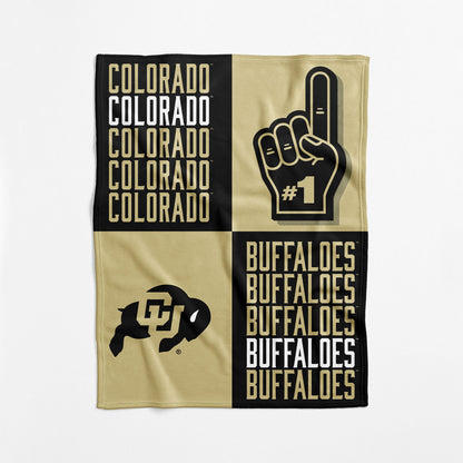 Colorado Buffaloes Swaddle Blanket