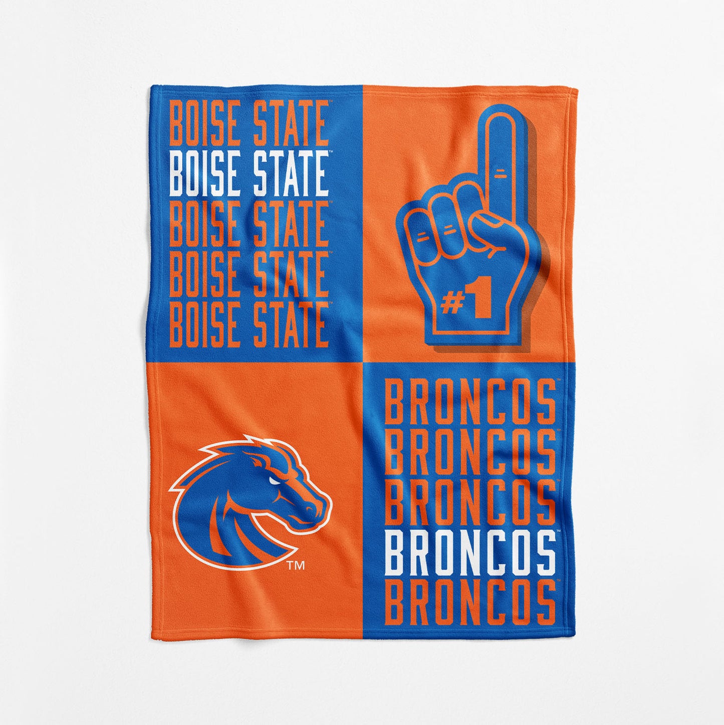 Boise State Broncos Swaddle Blanket