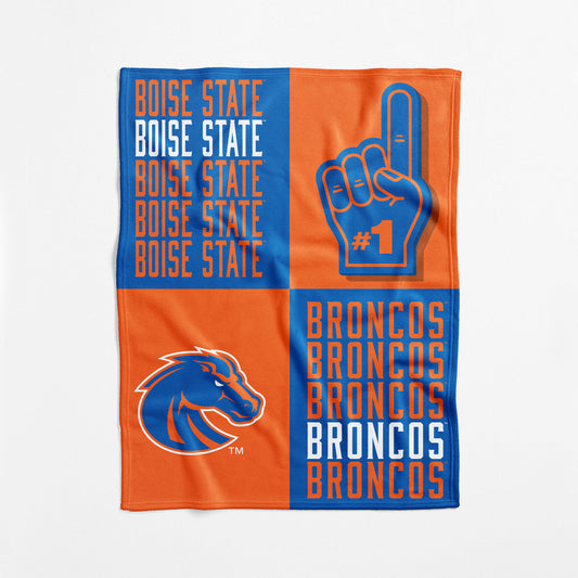 Boise State Broncos Swaddle Blanket