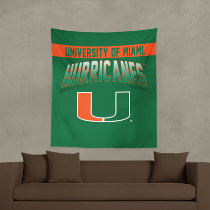 Miami Hurricanes bevel wall hanging Lifestyle