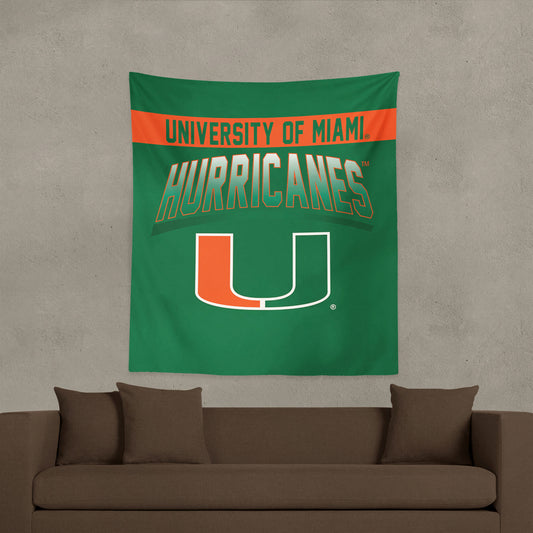 Miami Hurricanes bevel wall hanging Lifestyle