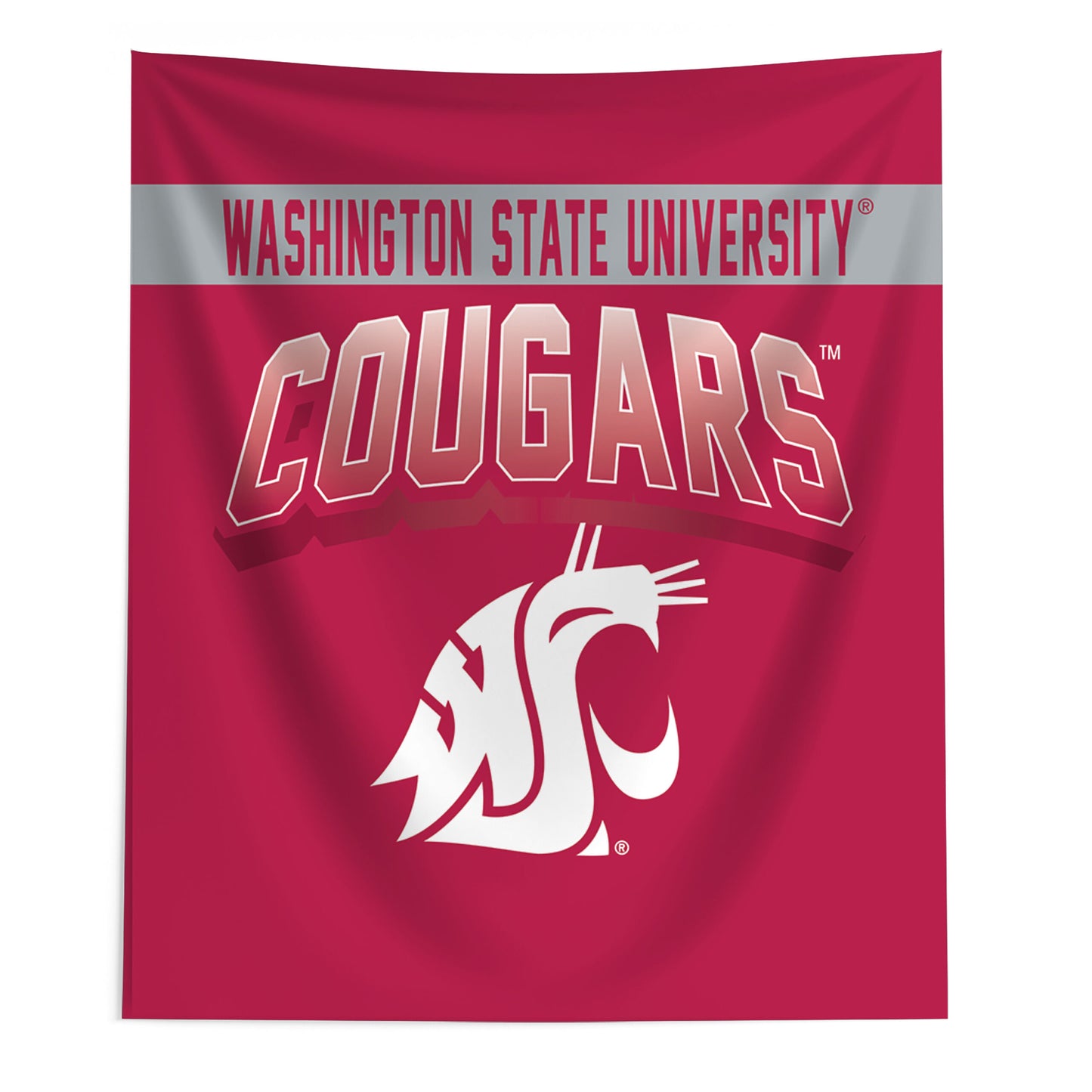 Washington State Cougars bevel wall hanging