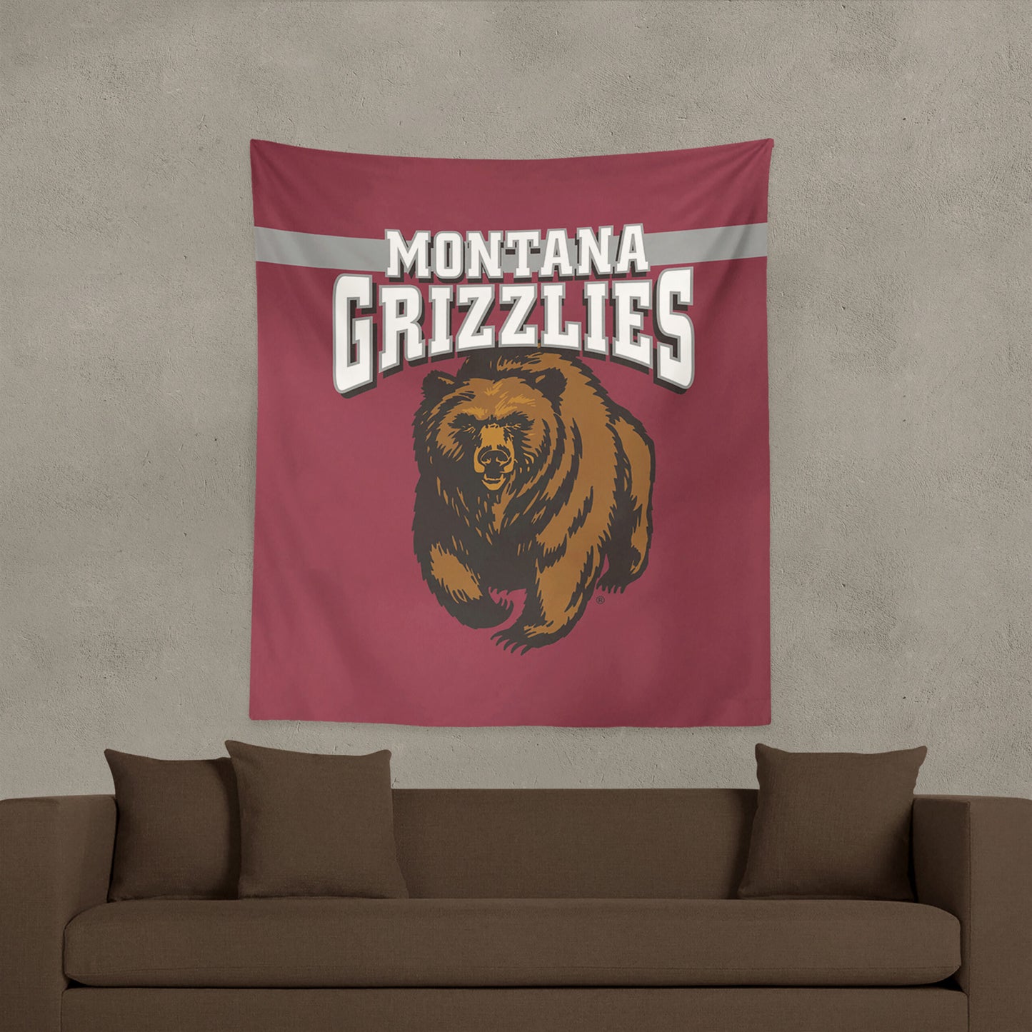 Montana Grizzlies bevel wall hanging Lifestyle