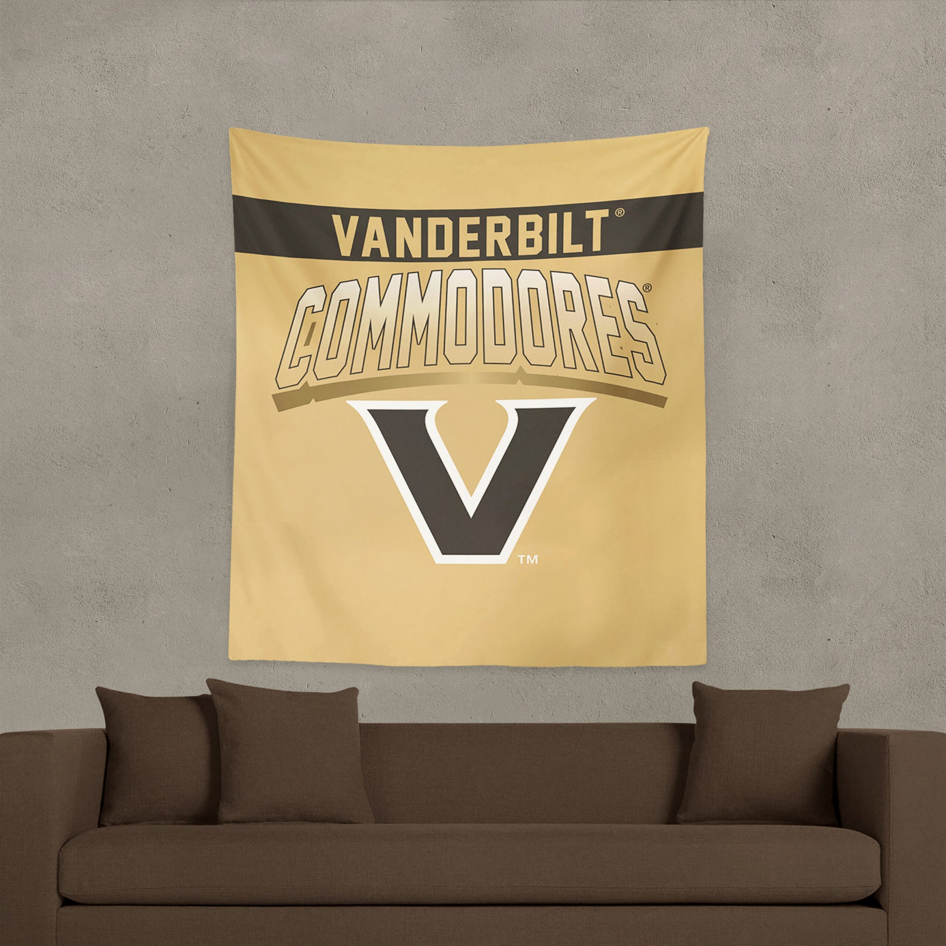 Vanderbilt Commodores bevel wall hanging Lifestyle