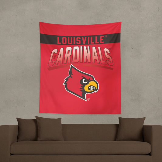 Louisville Cardinals bevel wall hanging Lifestyle