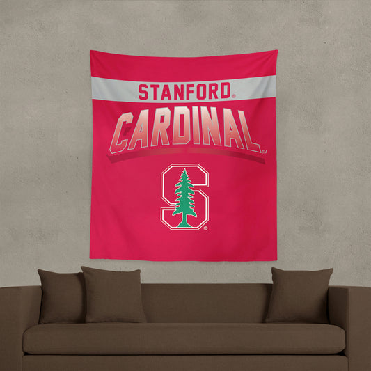 Stanford Cardinal bevel wall hanging Lifestyle