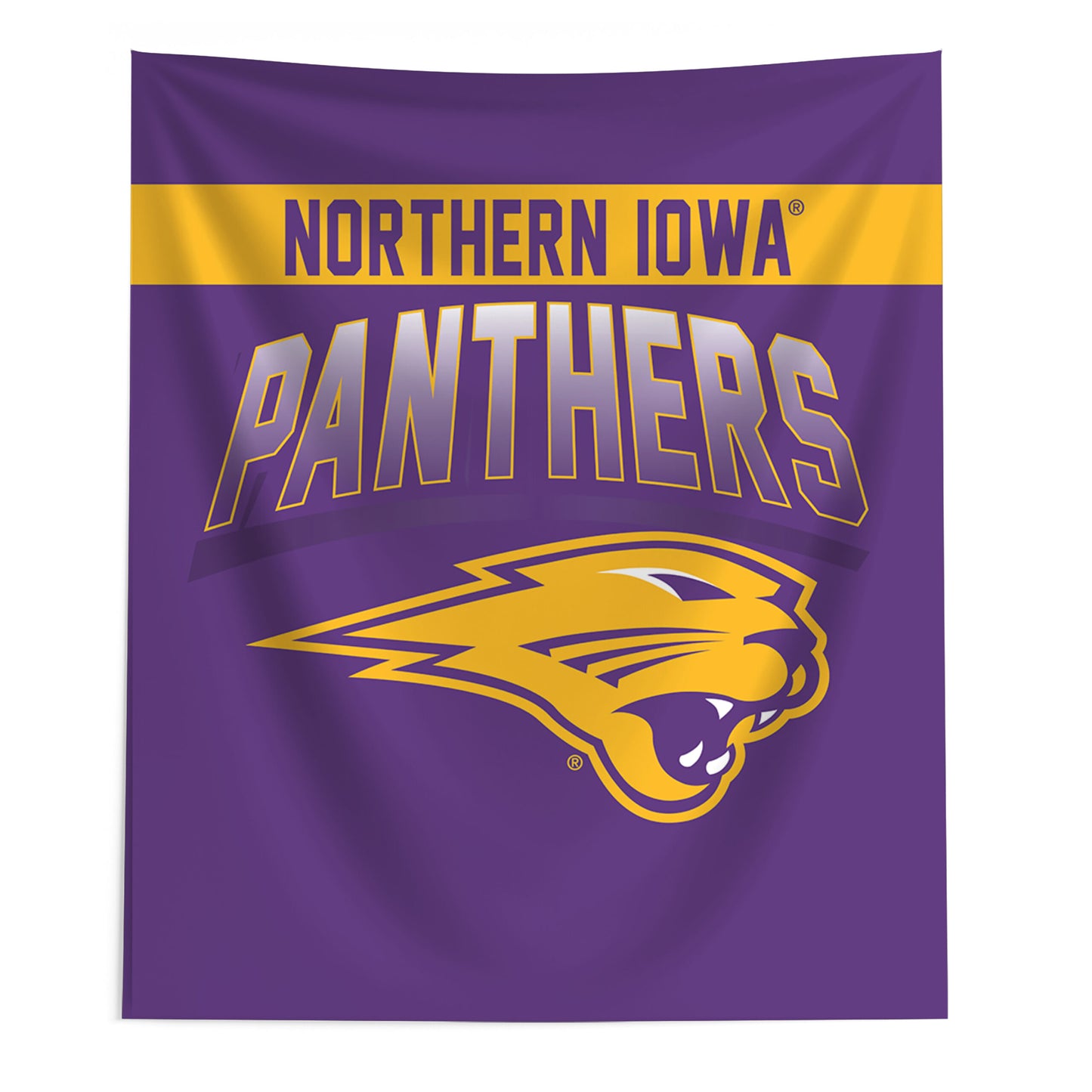 Northern Iowa Panthers bevel wall hanging