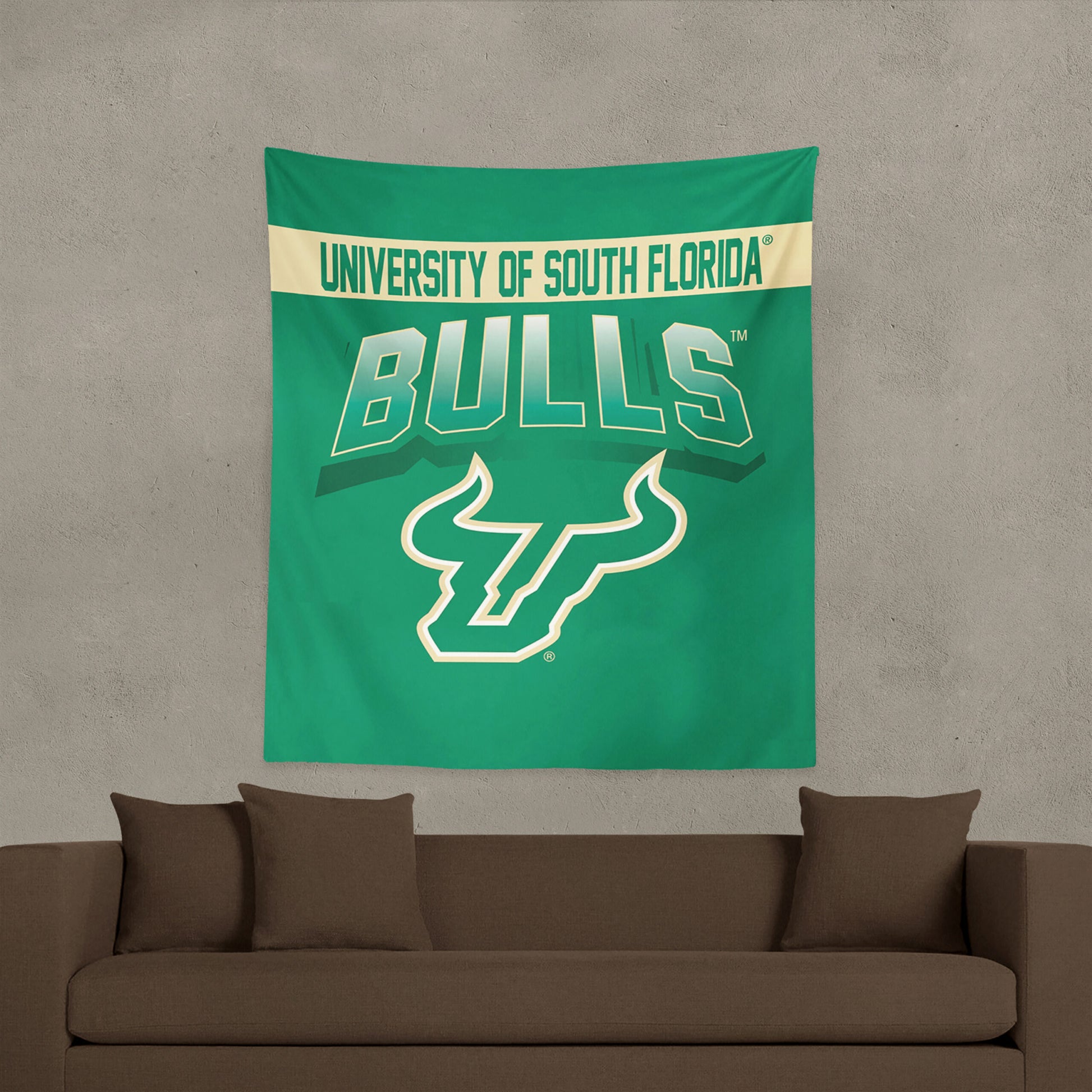 South Florida Bulls bevel wall hanging Lifestyle