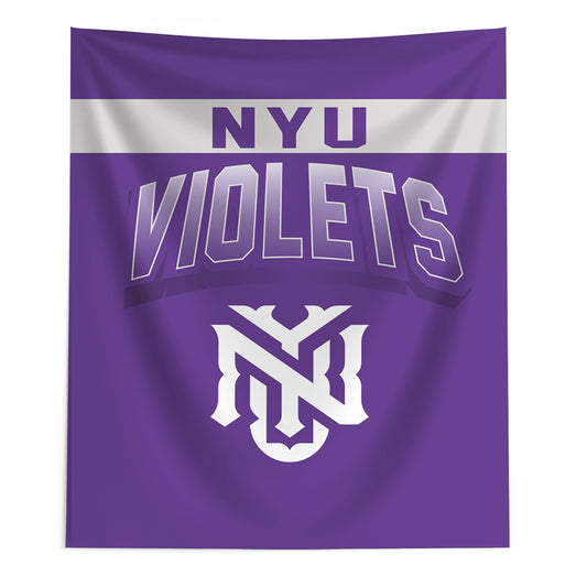 NYU Violets bevel wall hanging