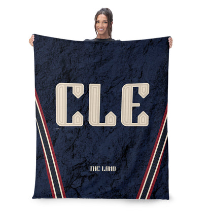 Cleveland Guardians CITY CONNECT silk touch throw blanket lifestyle