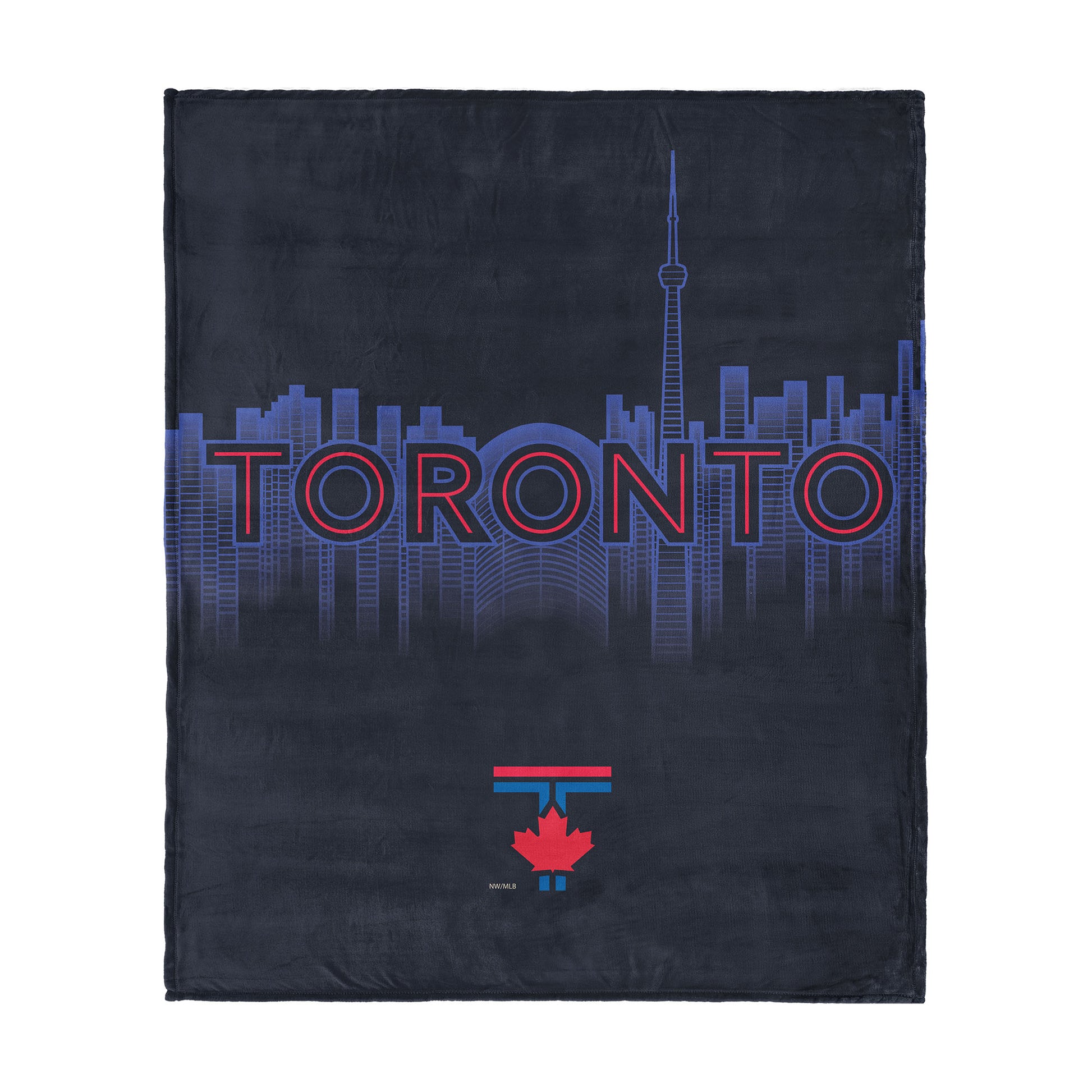 Toronto Blue Jays CITY CONNECT silk touch throw blanket