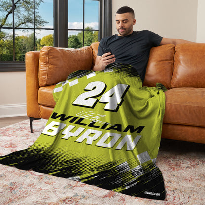 NASCAR William Byron lounging throw blanket