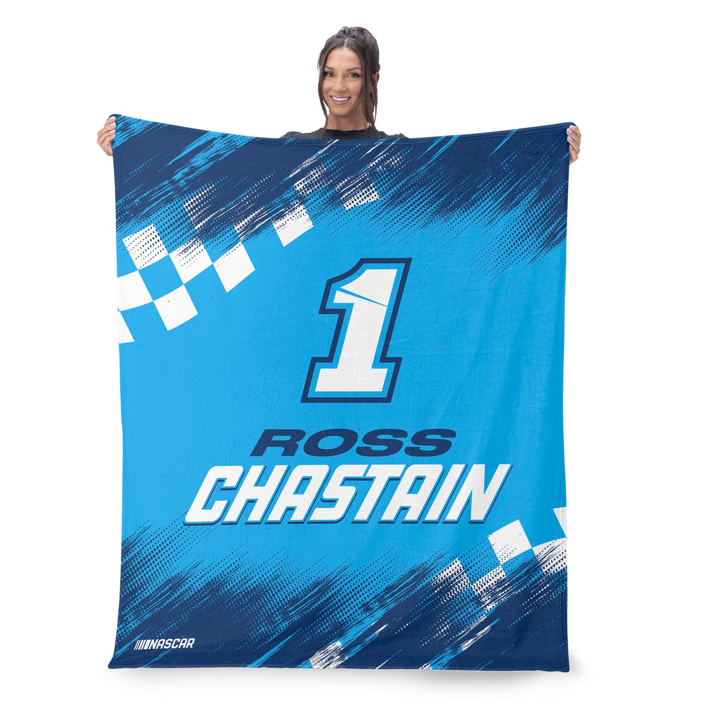 NASCAR Ross Chastain large throw blanket