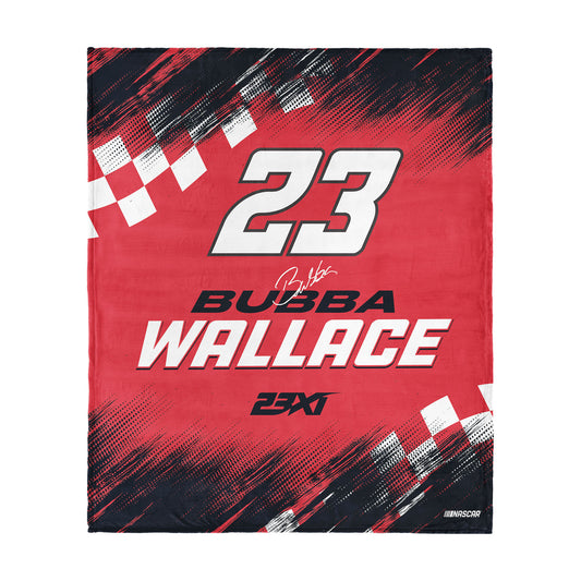 NASCAR Bubba Wallace silk touch throw blanket