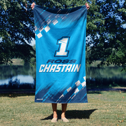 NASCAR Ross Chastain Beach Towel Lifestyle