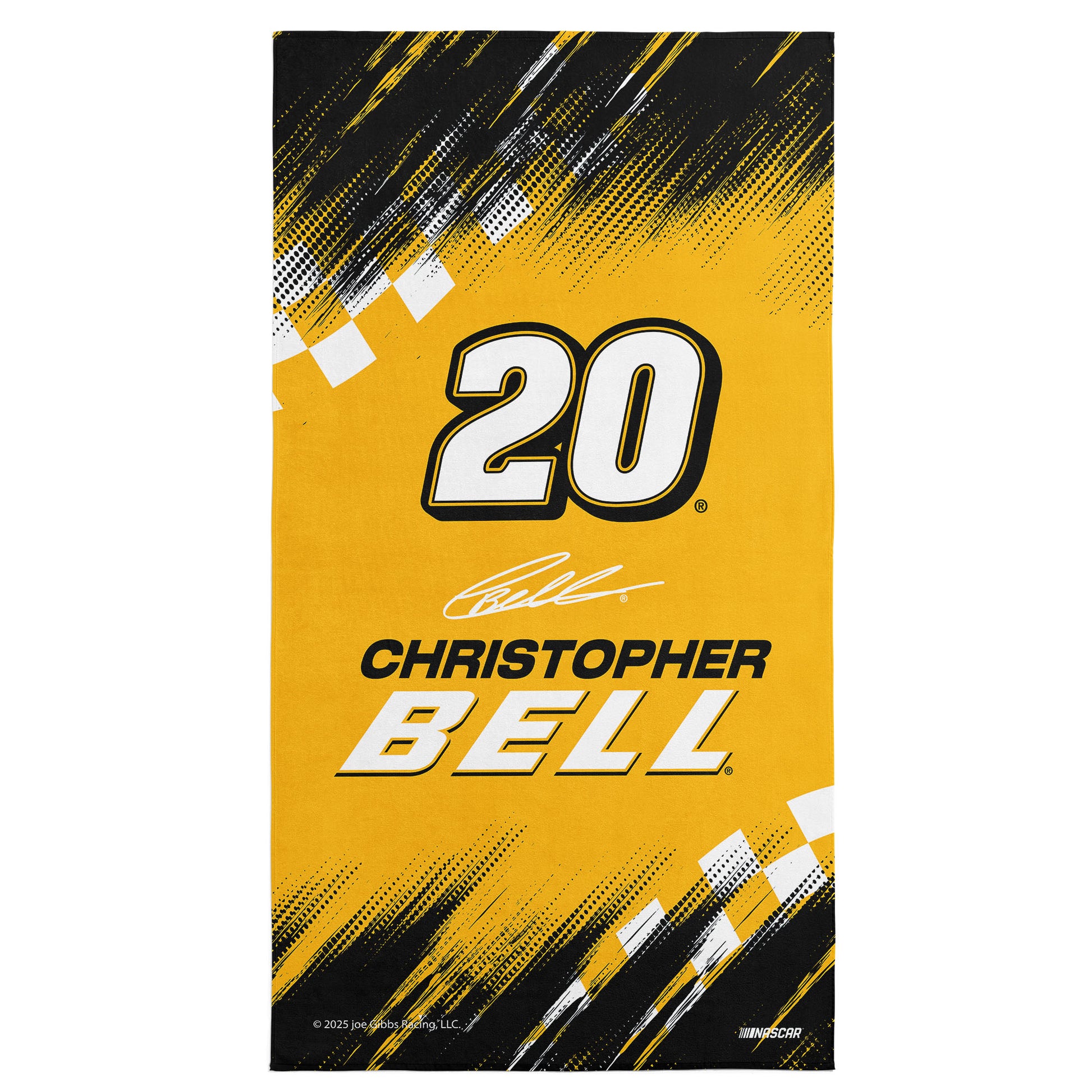 NASCAR Christopher Bell Beach Towel
