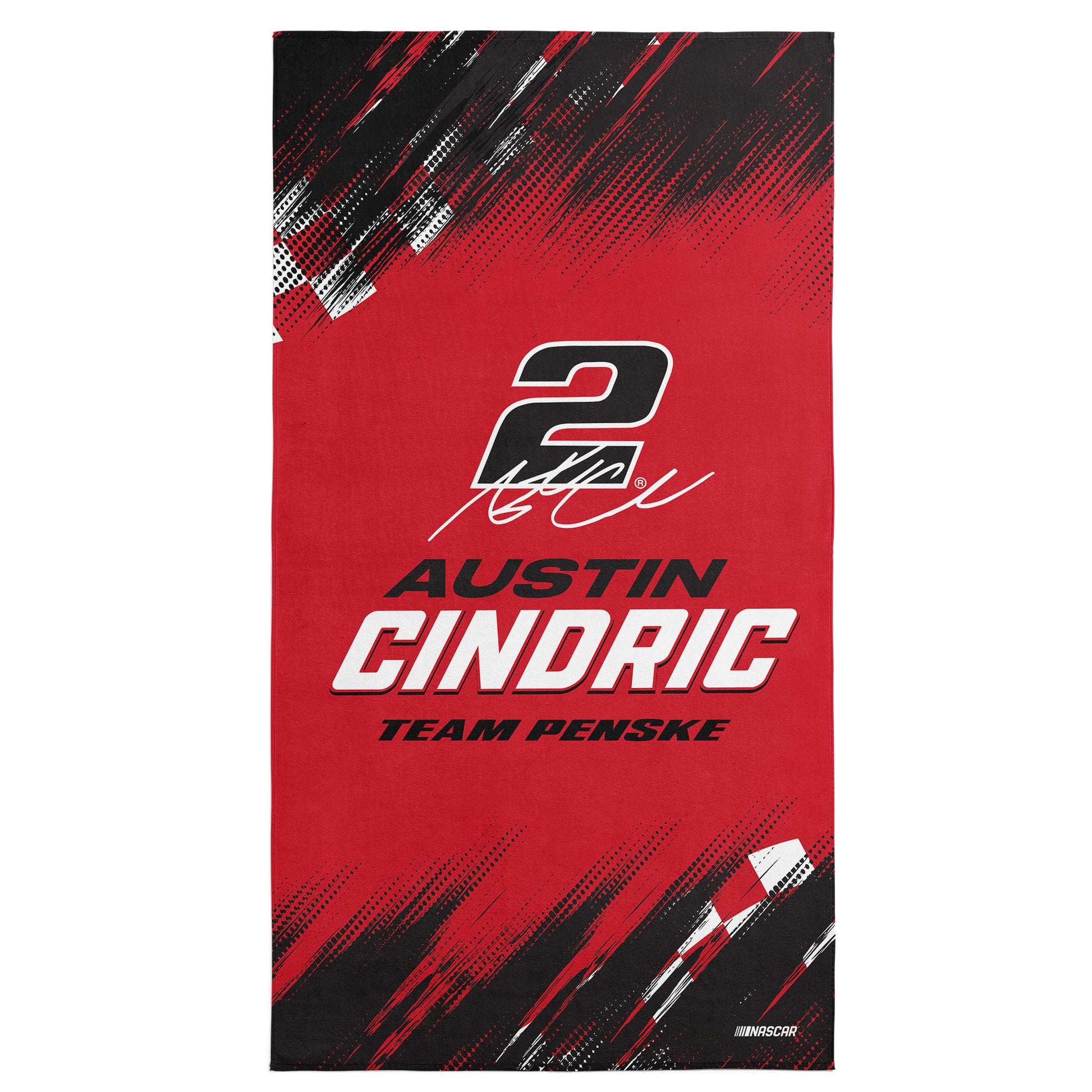 NASCAR Austin Cindric Beach Towel