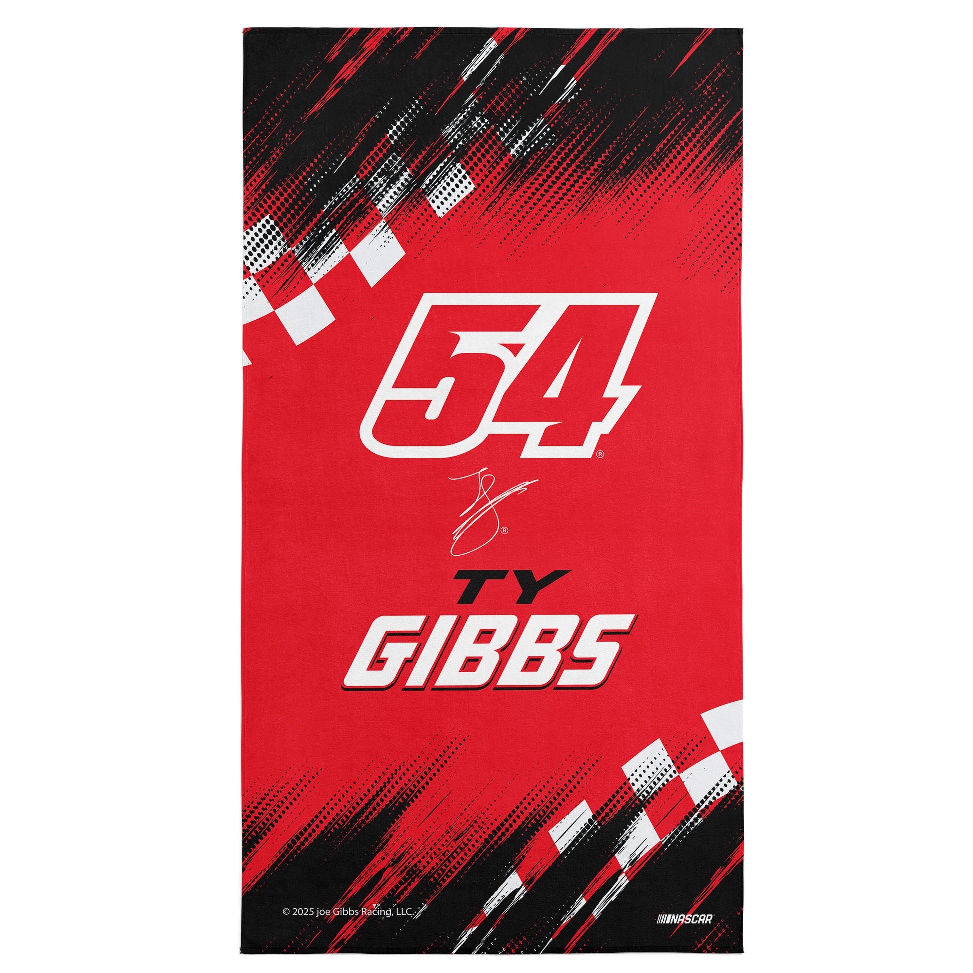 NASCAR Ty Gibbs Beach Towel