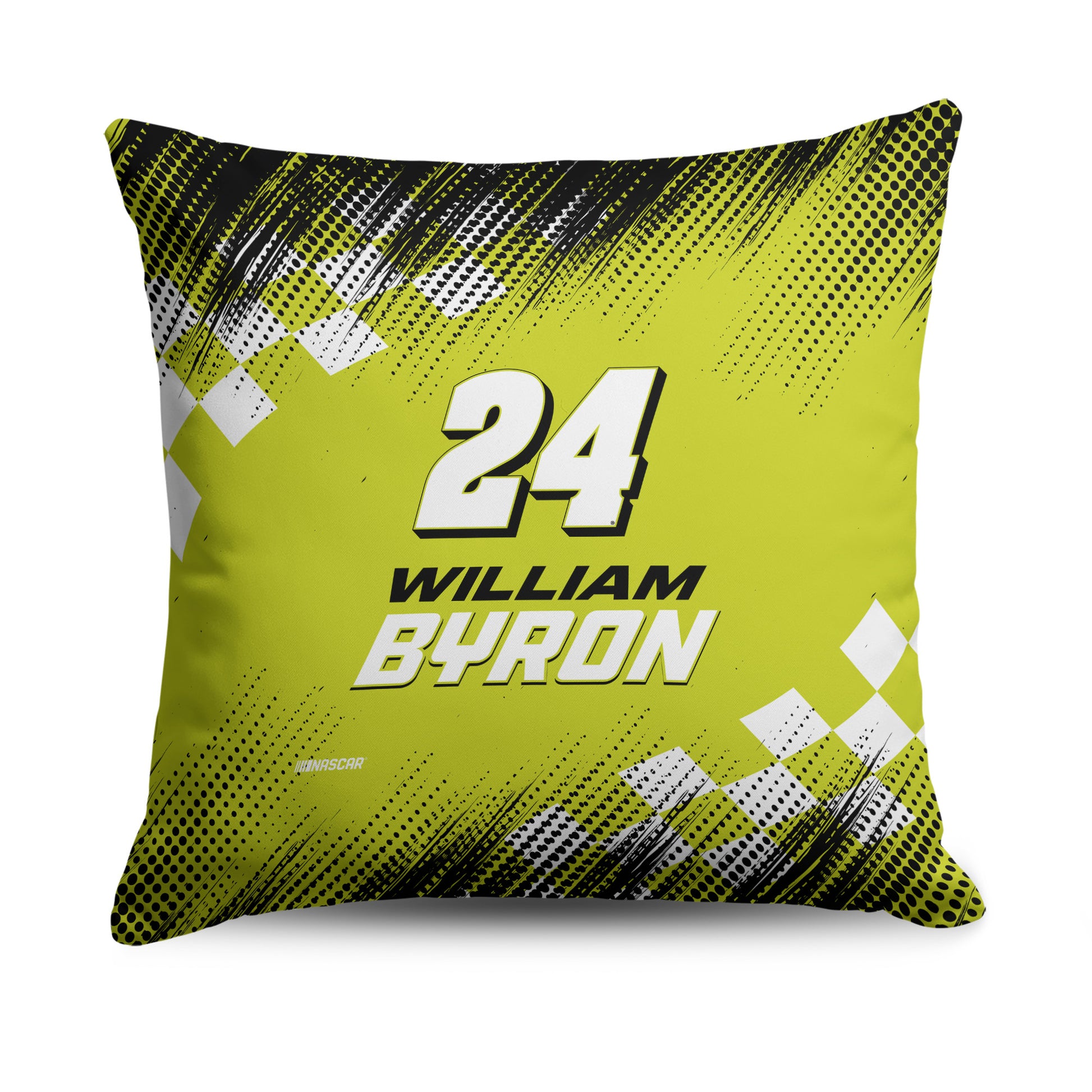 NASCAR William Byron OFFICIAL throw pillow