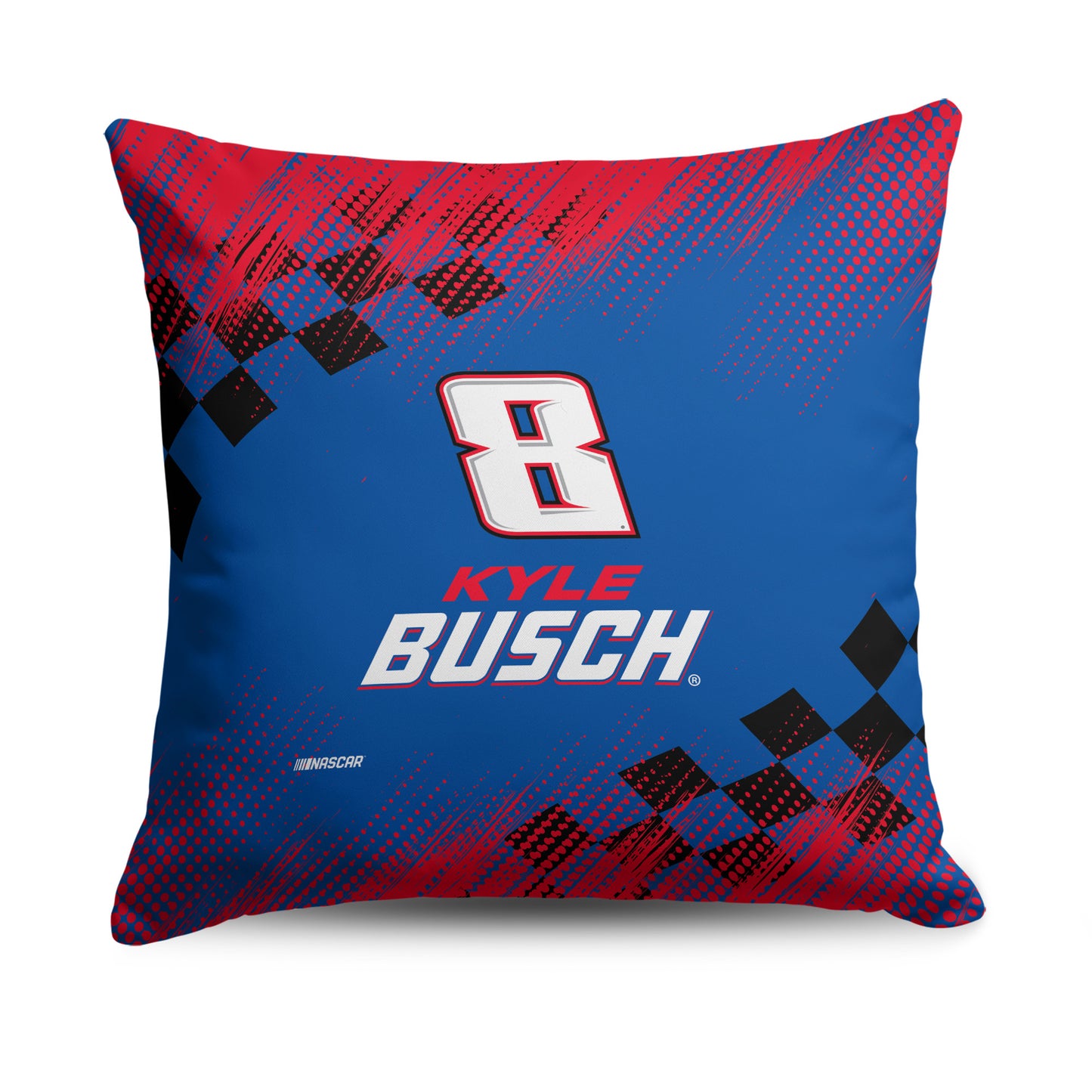 NASCAR Kyle Busch OFFICIAL throw pillow