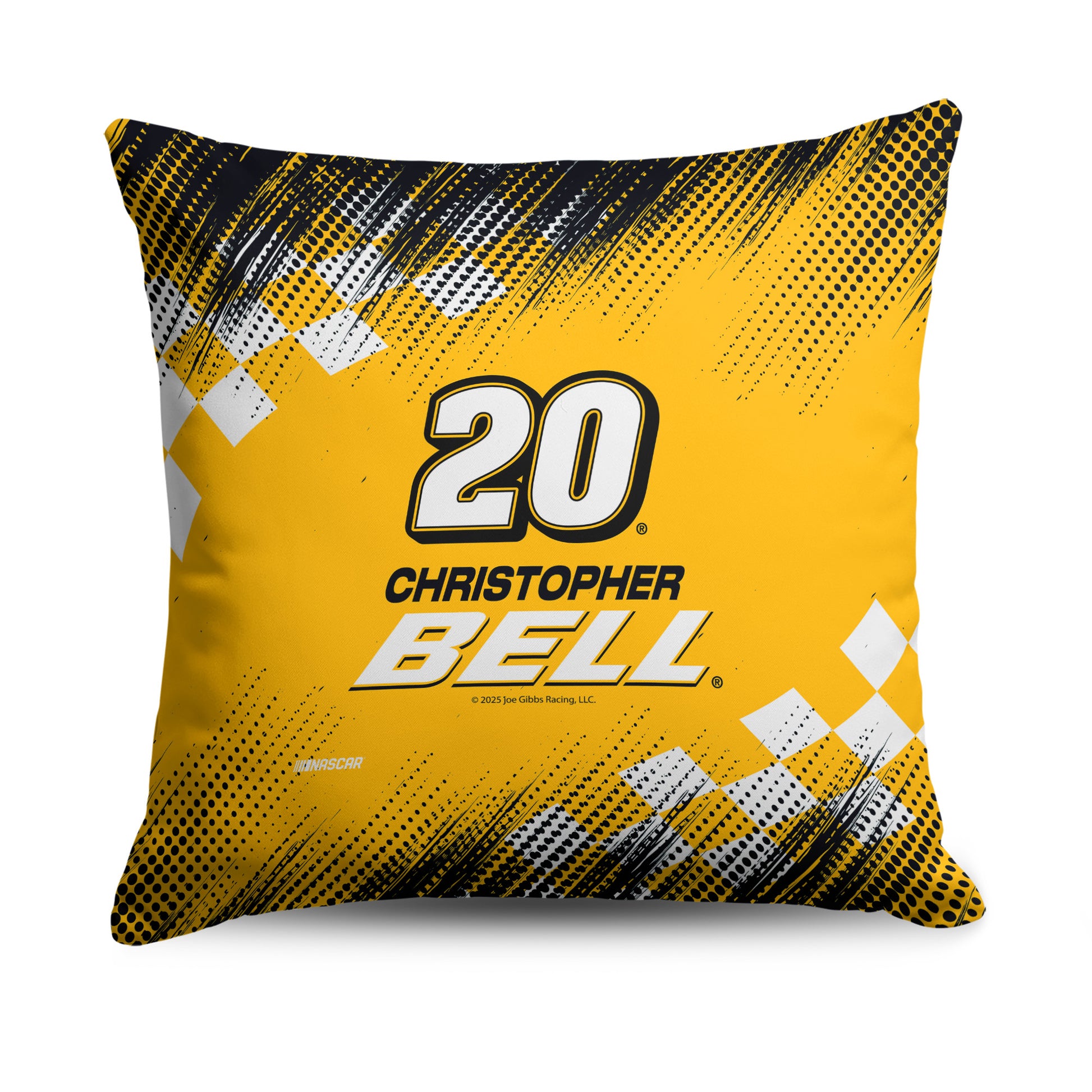 NASCAR Christopher Bell OFFICIAL throw pillow