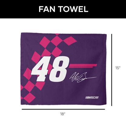 NASCAR Alex Bowman Fan Towel set dimensions