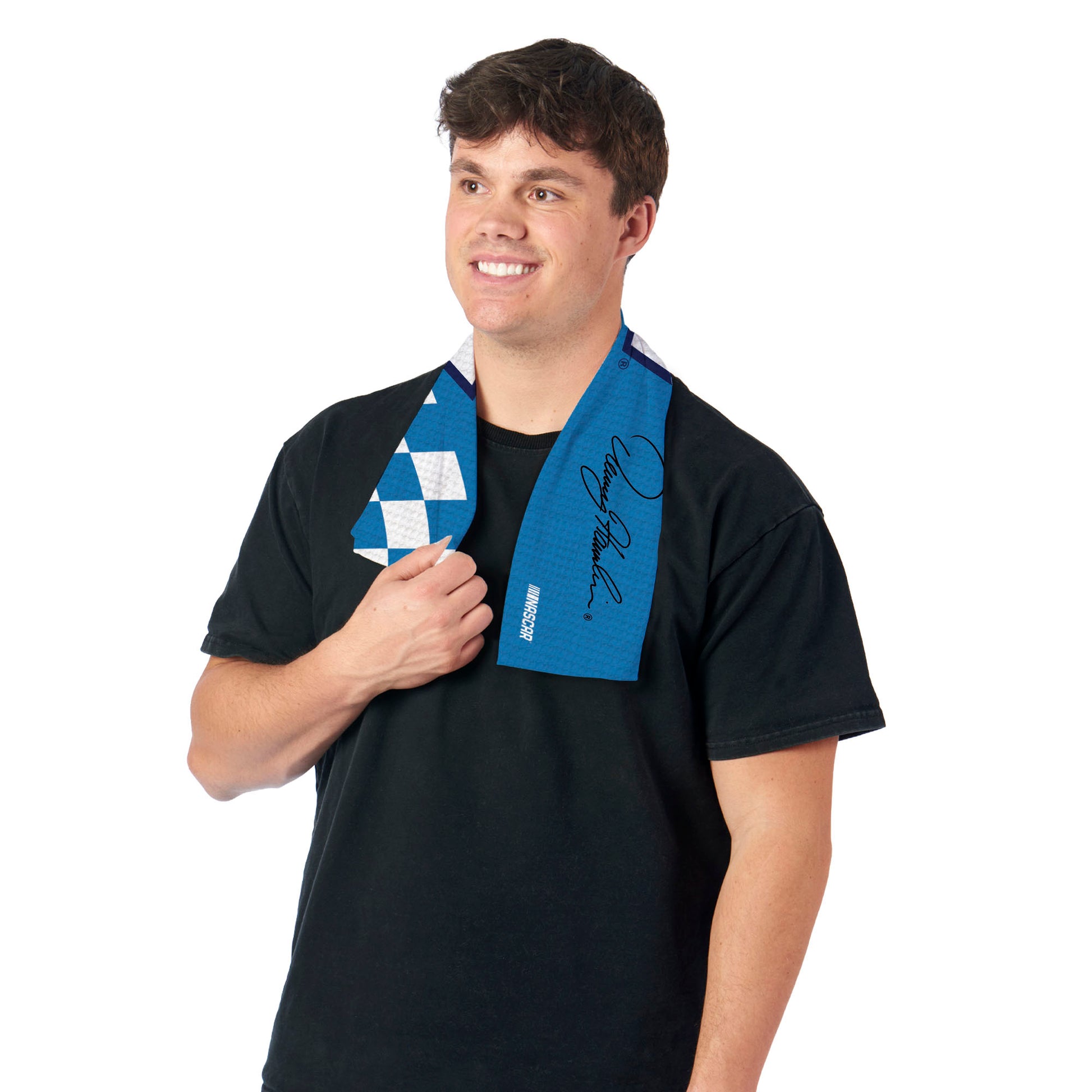 NASCAR Denny Hamlin Sweat Absorbing Towel Lifestyle