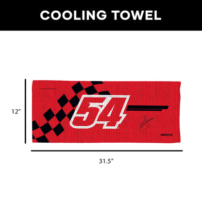 NASCAR Ty Gibbs Sweat Absorbing Towel Dimensions