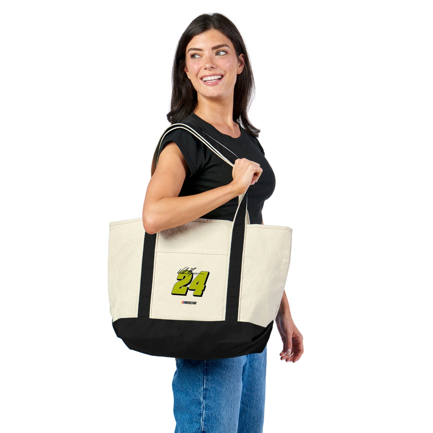 NASCAR William Byron Canvas Tote Lifestyle