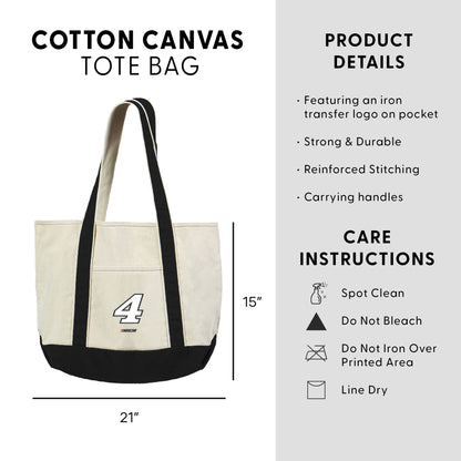 NASCAR Noah Gragson Canvas Tote Dimensions