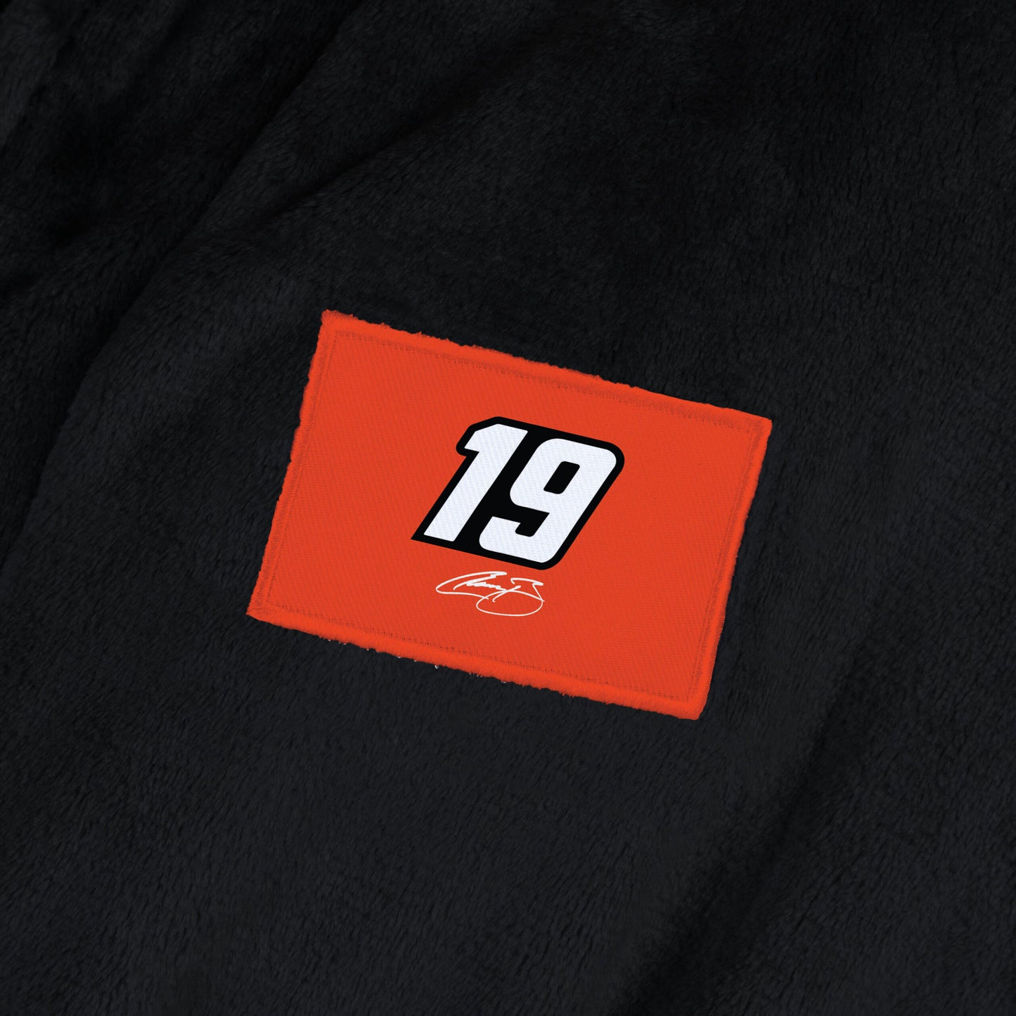 Chase Briscoe silk touch bathrobe logo patch