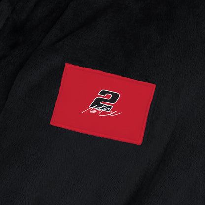 Austin Cindric silk touch bathrobe logo patch