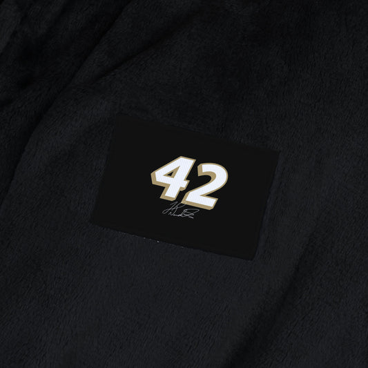 John Hunter Nemechek silk touch bathrobe logo patch