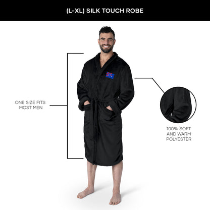 Kyle Larson silk touch men bathrobe