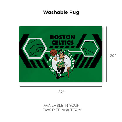 Boston Celtics Washable Rug Dimensions