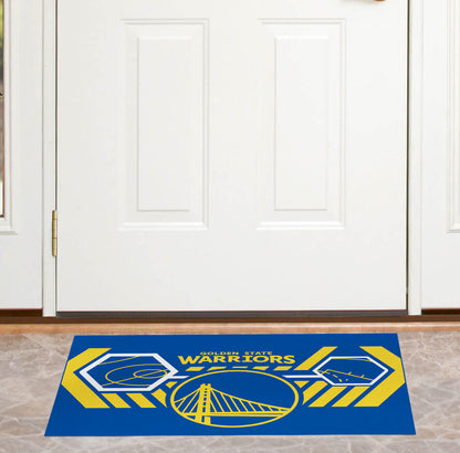Golden State Warriors floor mat