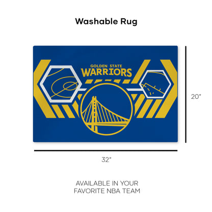 Golden State Warriors Washable Rug Dimensions