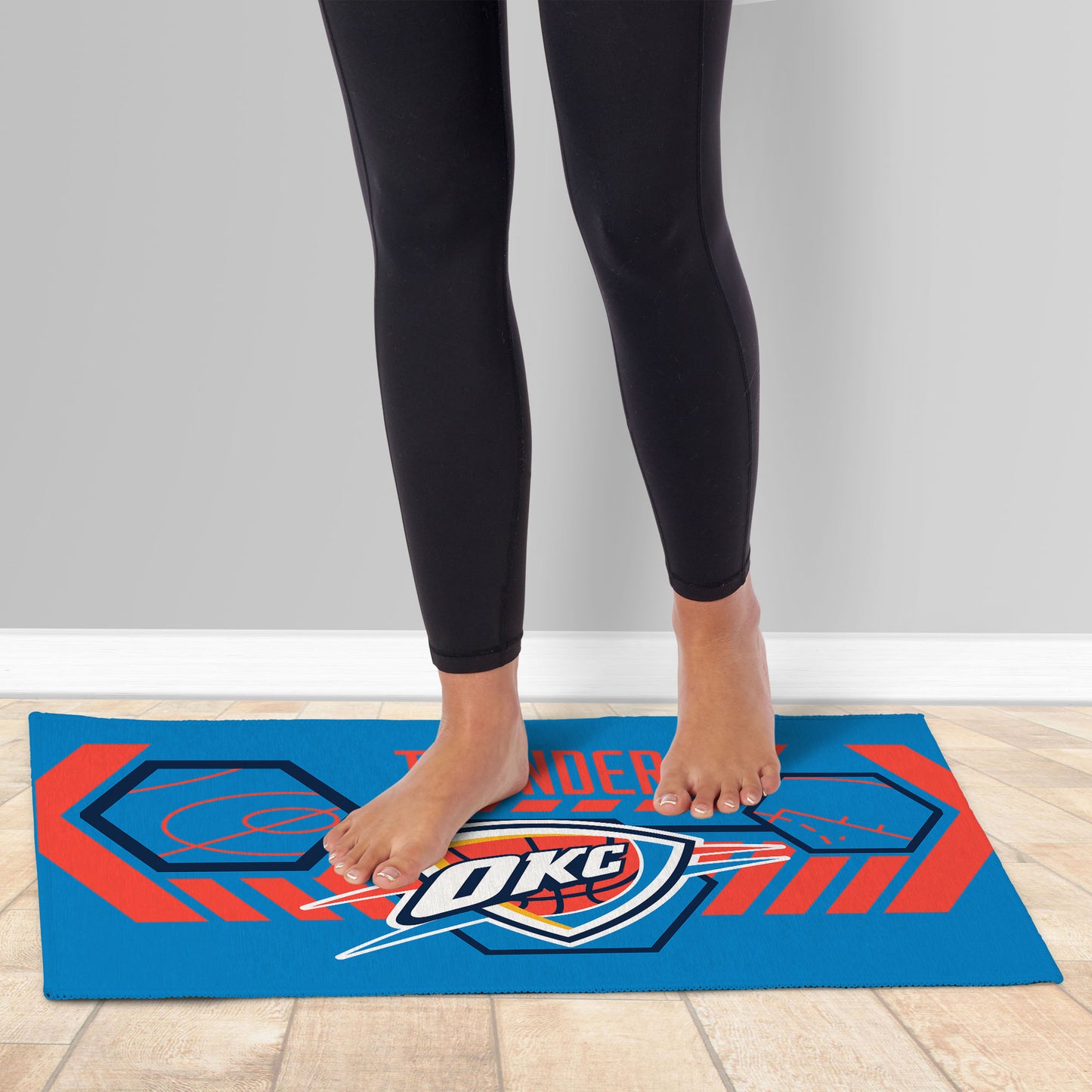 Oklahoma City Thunder floor mat