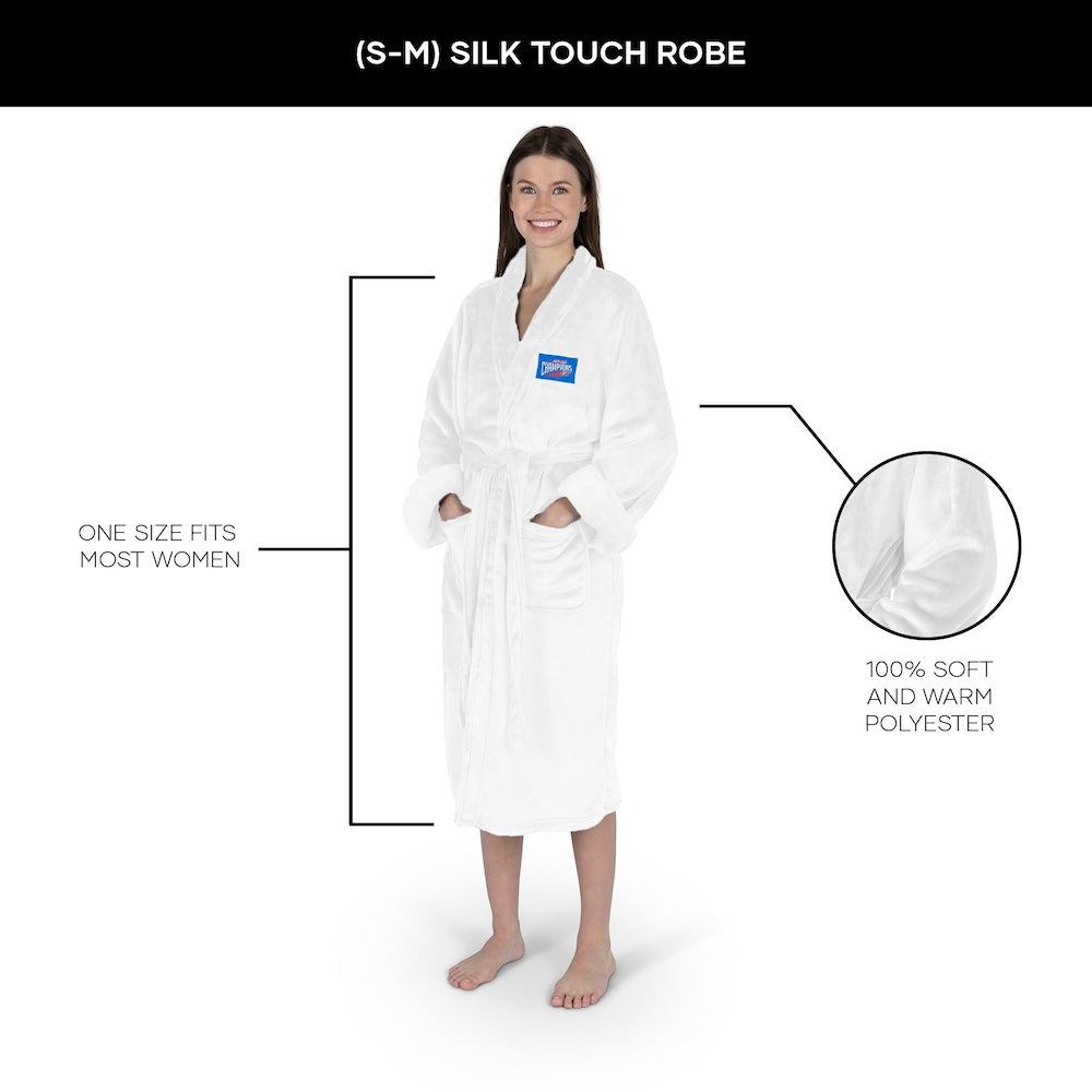 Oklahoma City Thunder NBA Champions silk touch women's bathrobe