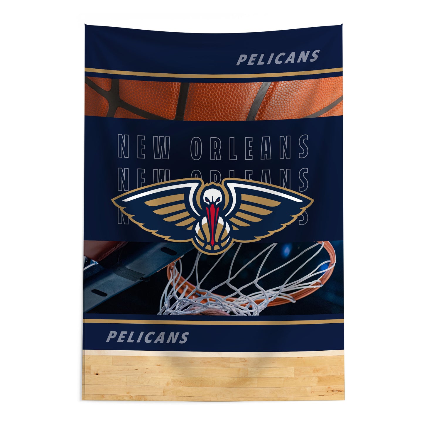 New Orleans Pelicans Wall Hanging Tapestry