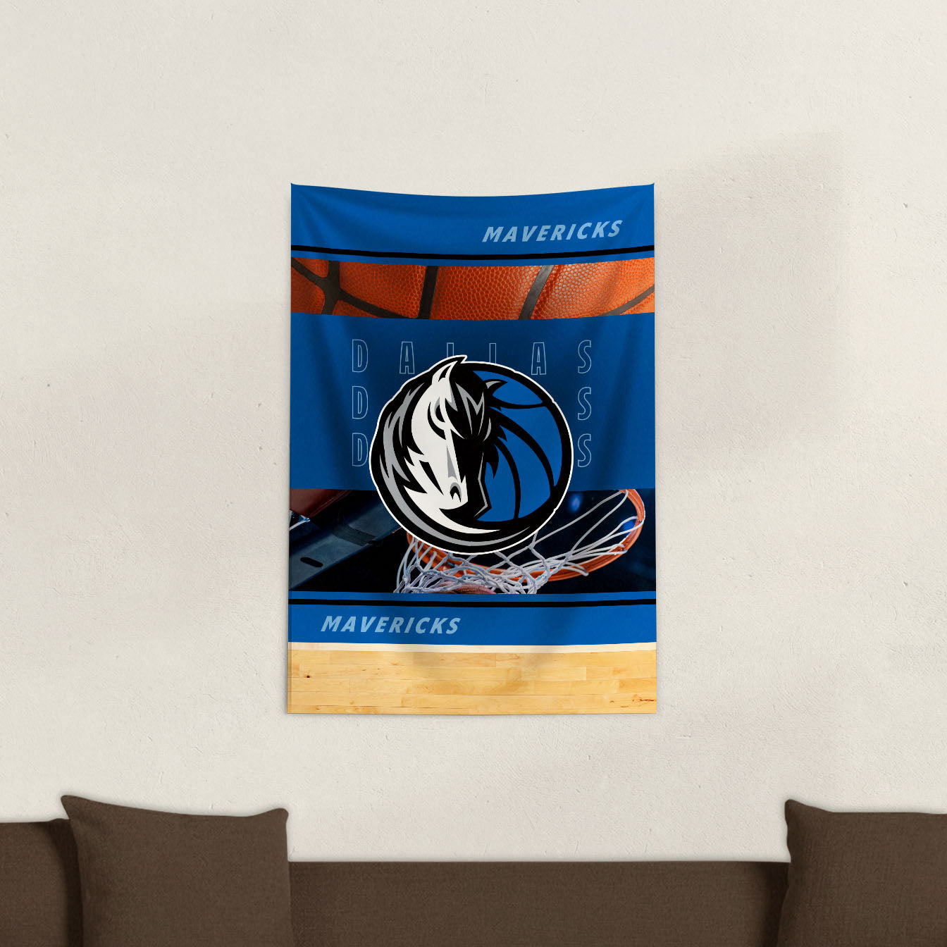 Dallas Mavericks Wall Hanging Tapestry Lifestyle