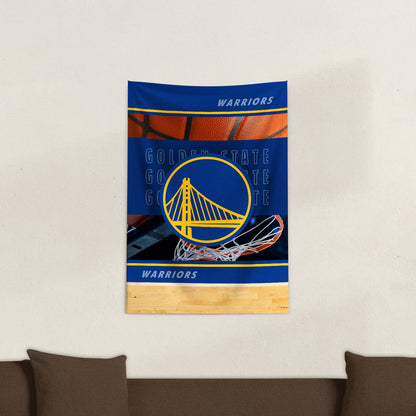 Golden State Warriors Wall Hanging Tapestry Lifestyle