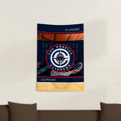 Los Angeles Clippers Wall Hanging Tapestry Lifestyle