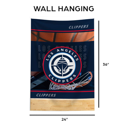 Los Angeles Clippers Wall Hanging Tapestry Dimensions
