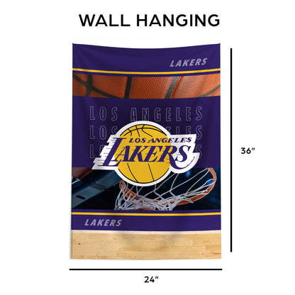 Los Angeles Lakers Wall Hanging Tapestry Dimensions